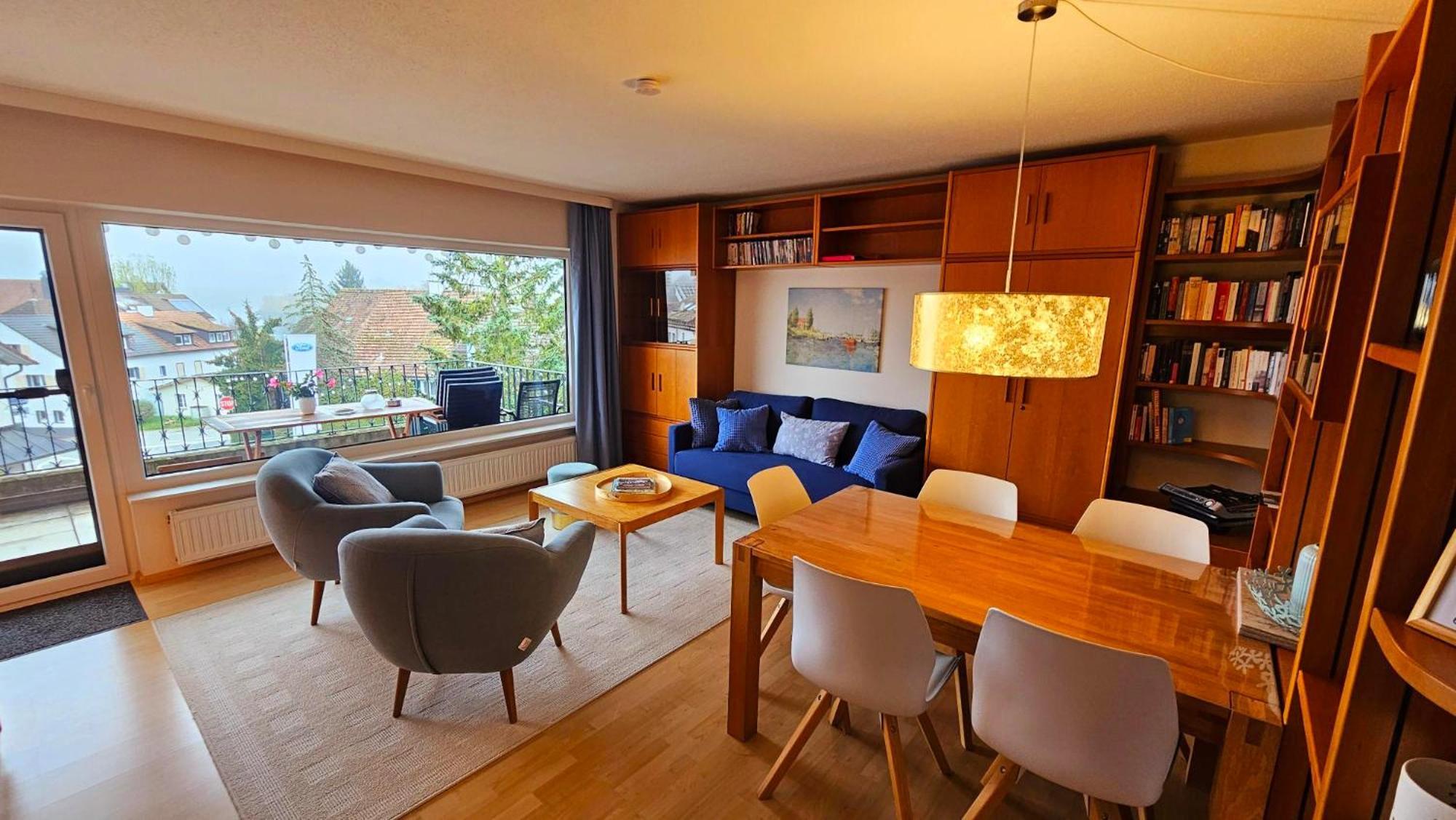 Ferienwohnung Rheinblick In Buesingen -Keine Monteure- Busingen المظهر الخارجي الصورة